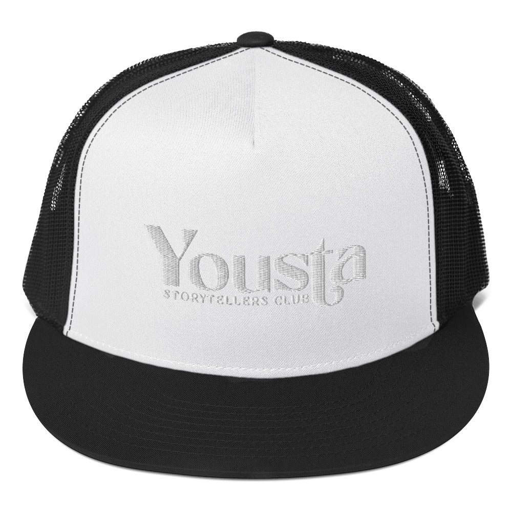 YOUSTA LOGO (WHITE LOGO) Trucker Cap – Yousta