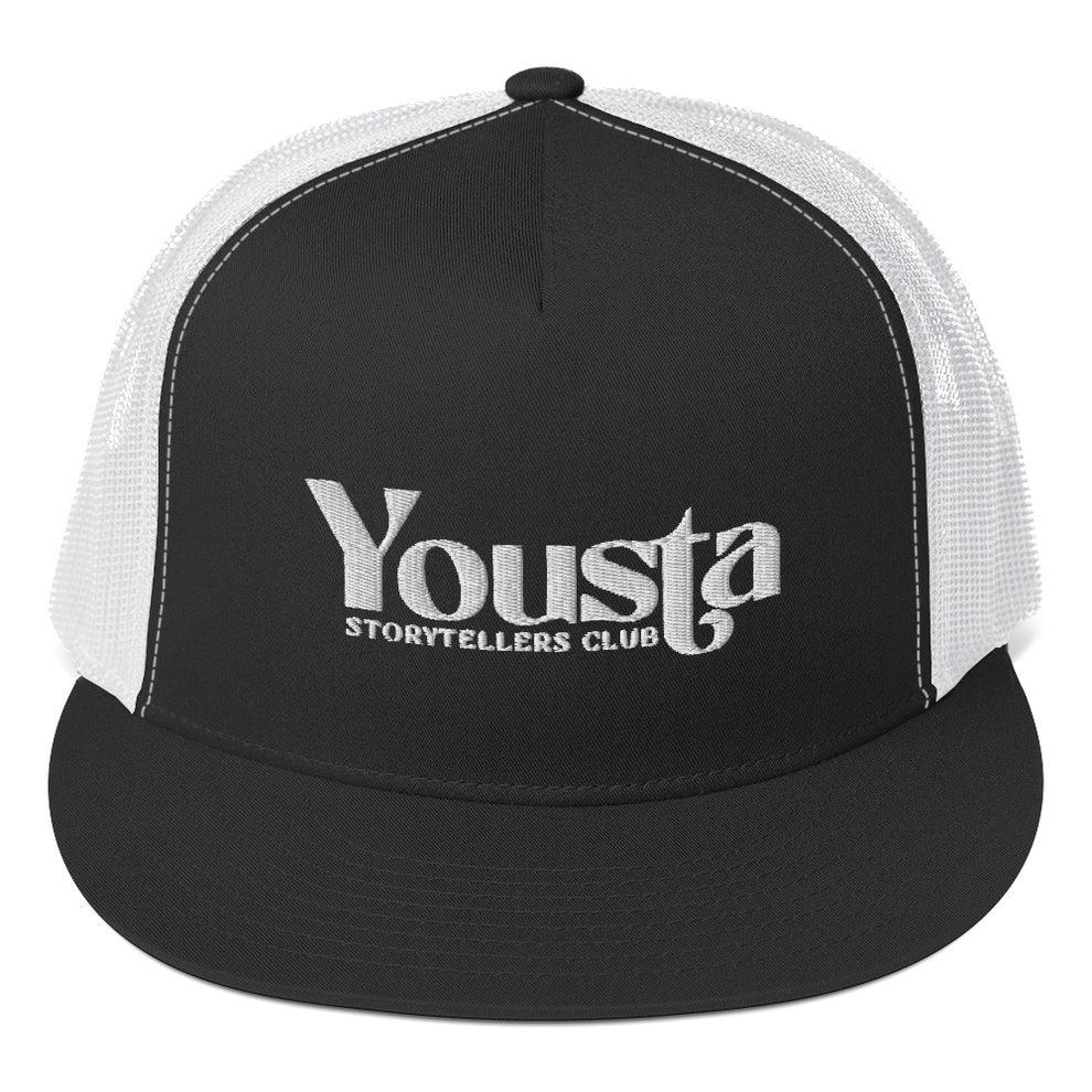 YOUSTA LOGO (WHITE LOGO) Trucker Cap – Yousta