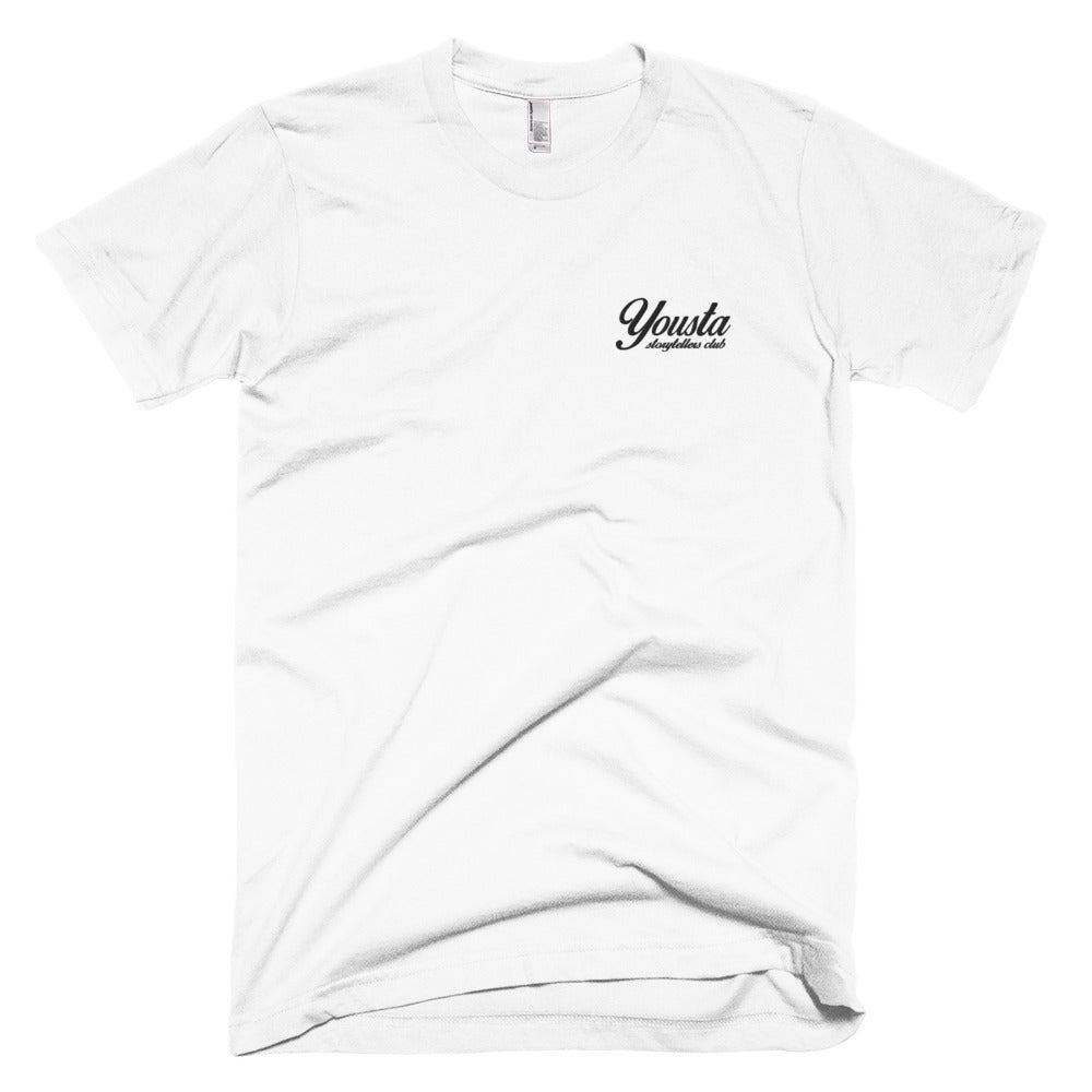 Simple Script Embroidered T-Shirt